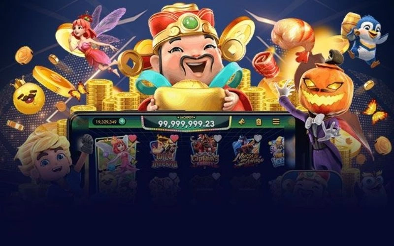 Hệ thống slot game quay hũ đa dạng